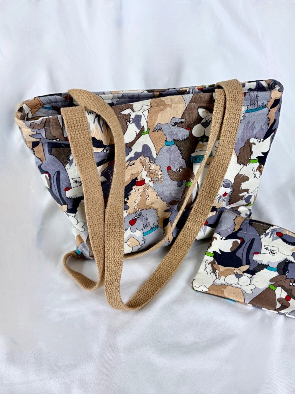 Vermont Made Babcis Shoulder Bag Pouch Handmade Tote Purse Dogs Pet Puppies Dog